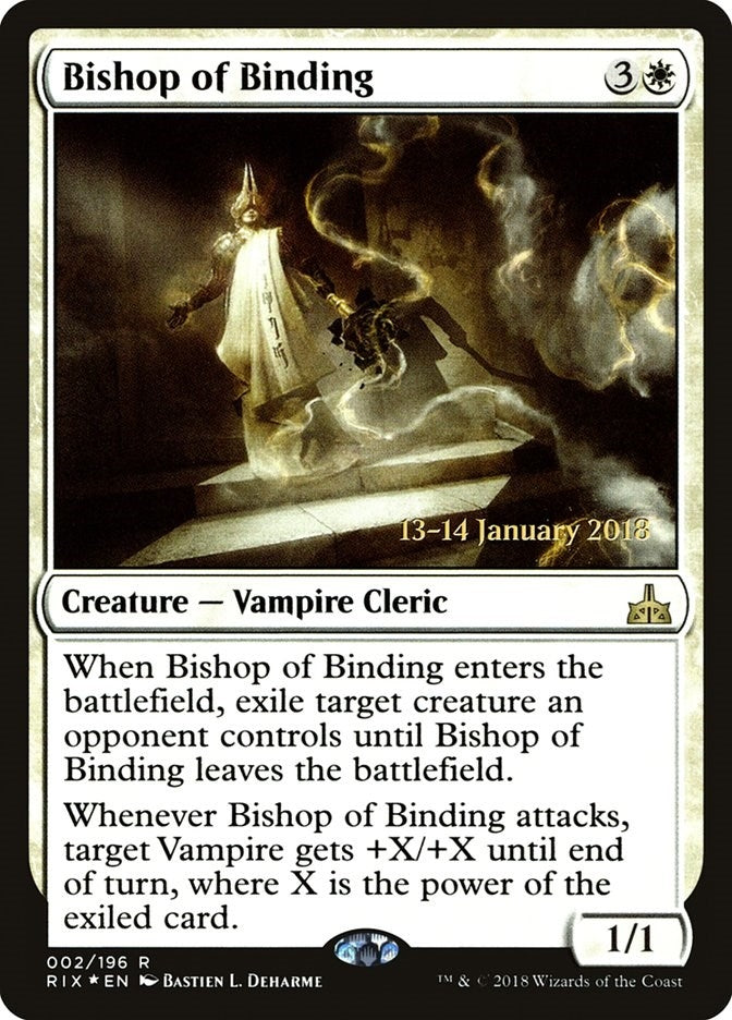 Image for Bishop of Binding (Prerelease Cards) (2) - Magic: The Gathering
