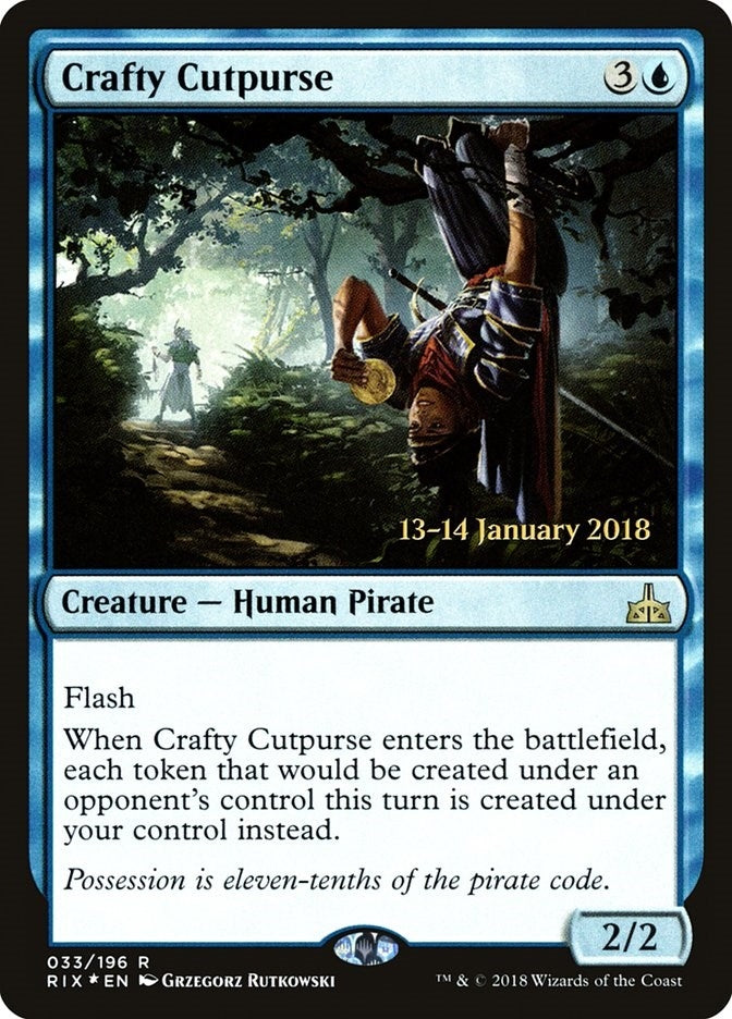 Image for Crafty Cutpurse (Prerelease Cards) (33) - Magic: The Gathering