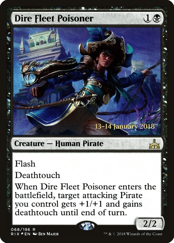 Image for Dire Fleet Poisoner (Prerelease Cards) (68) - Magic: The Gathering