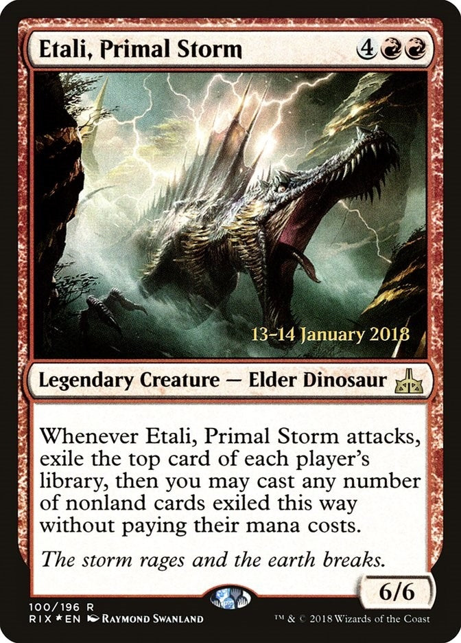 Image for Etali, Primal Storm (RIX) (Prerelease Cards) (100) - Magic: The Gathering