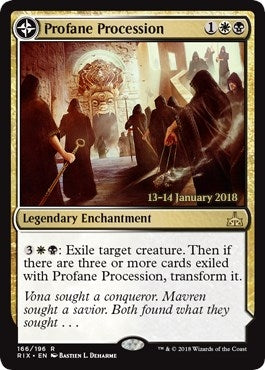 Image for Profane Procession (Prerelease Cards) (166) - Magic: The Gathering