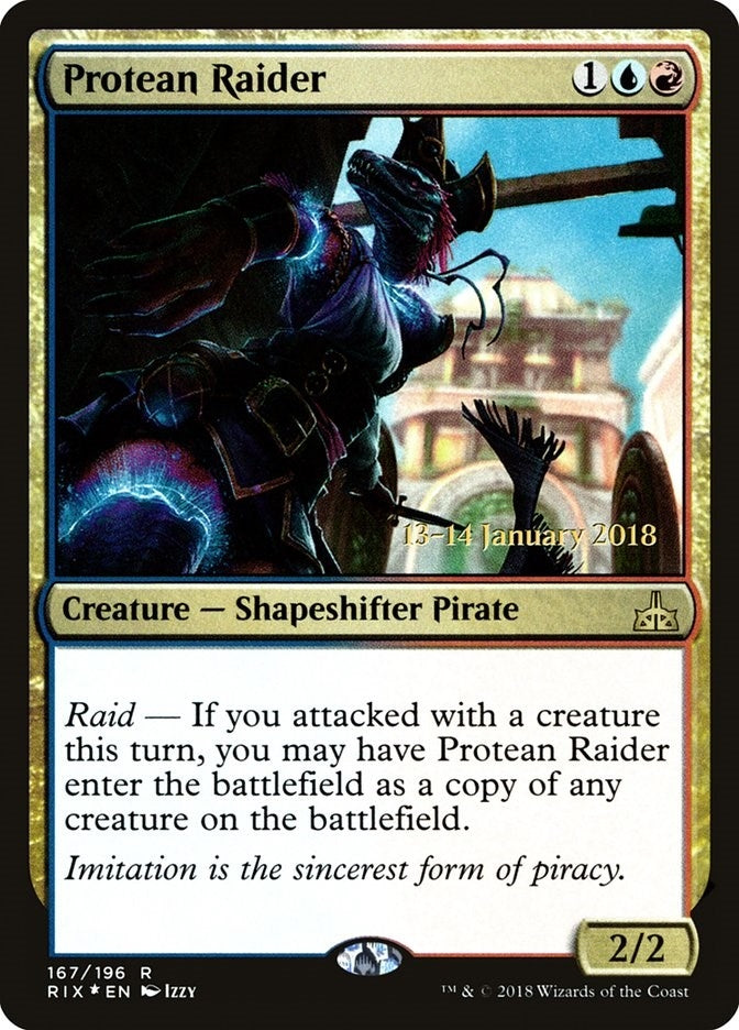 Image for Protean Raider (Prerelease Cards) (167) - Magic: The Gathering