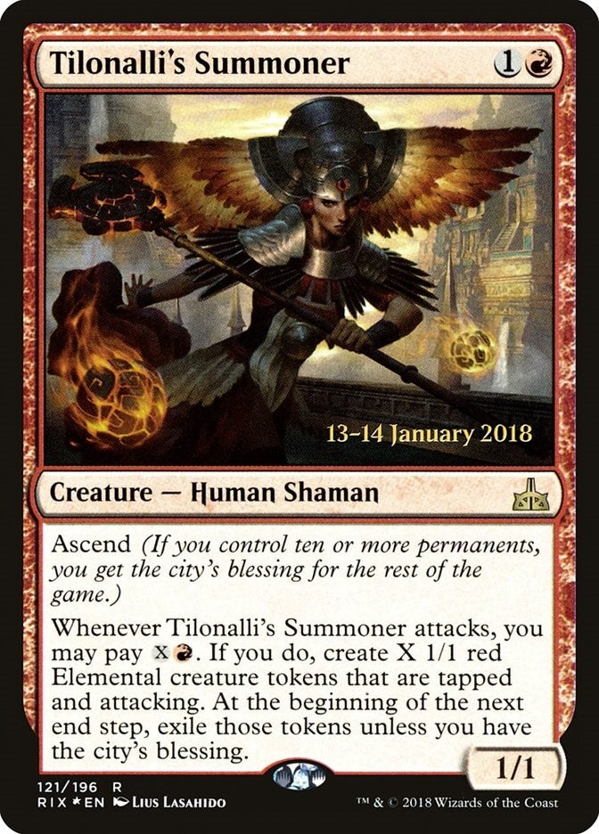 Image for Tilonalli's Summoner (Prerelease Cards) (121) - Magic: The Gathering