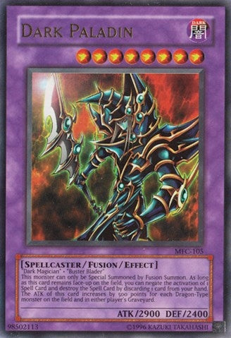 Image for Dark Paladin (Reprint Artwork) (Magician's Force) (MFC-105) - YuGiOh