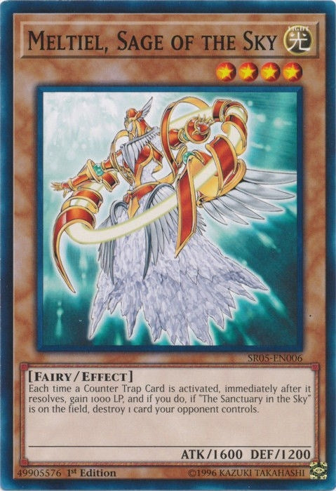 Image for Meltiel, Sage of the Sky (Structure Deck: Wave of Light) (SR05-EN006) - YuGiOh