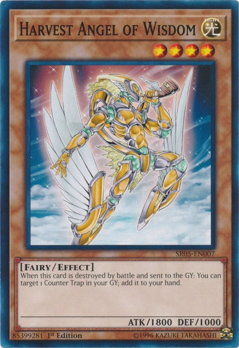 Image for Harvest Angel of Wisdom (Structure Deck: Wave of Light) (SR05-EN007) - YuGiOh
