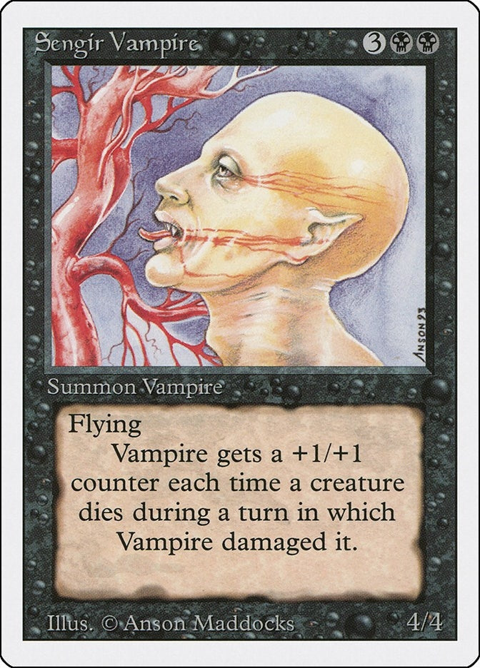 Image for Sengir Vampire (Revised Edition) - Magic: The Gathering