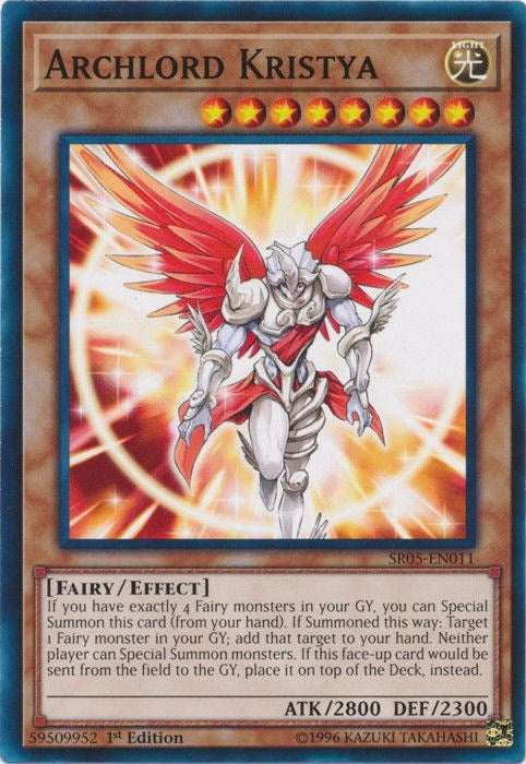 Image for Archlord Kristya (Structure Deck: Wave of Light) (SR05-EN011) - YuGiOh