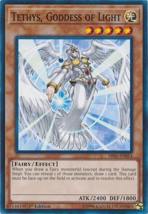 Image for Tethys, Goddess of Light (Structure Deck: Wave of Light) (SR05-EN014) - YuGiOh