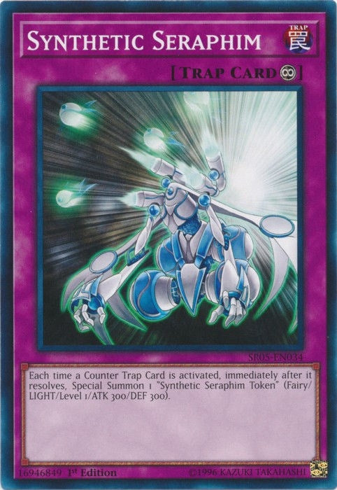 Image for Synthetic Seraphim (Structure Deck: Wave of Light) (SR05-EN034) - YuGiOh