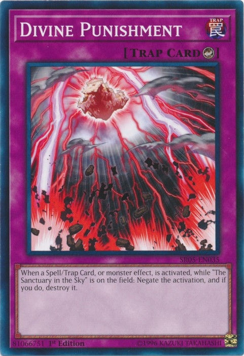 Image for Divine Punishment (Structure Deck: Wave of Light) (SR05-EN035) - YuGiOh