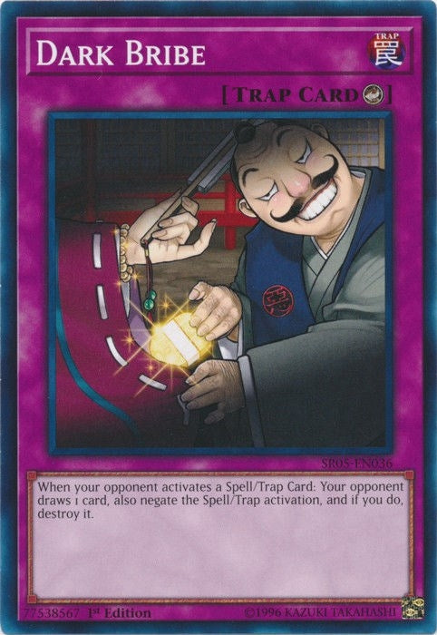 Image for Dark Bribe (Structure Deck: Wave of Light) (SR05-EN036) - YuGiOh