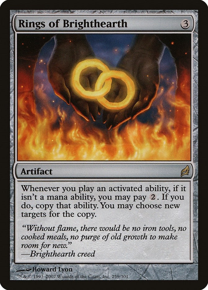 Image for Rings of Brighthearth (Lorwyn) (259) - Magic: The Gathering