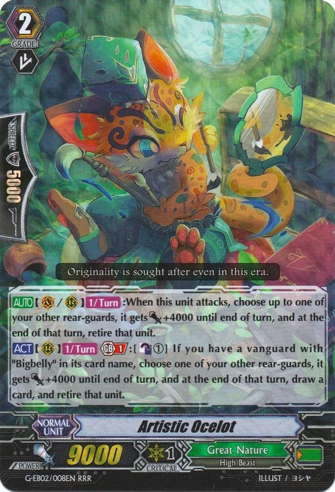 Image for Artistic Ocelot (G-EB02: The AWAKENING ZOO) (G-EB02/008EN) - Cardfight Vanguard