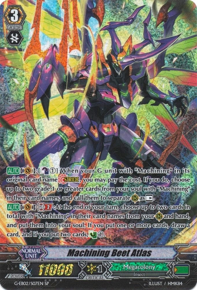 Image for Machining Beet Atlas (SP) (G-EB02: The AWAKENING ZOO) (G-EB02/S07EN) - Cardfight Vanguard