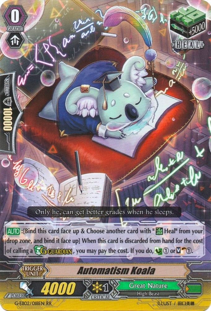 Image for Automatism Koala (G-EB02: The AWAKENING ZOO) (G-EB02/018EN) - Cardfight Vanguard