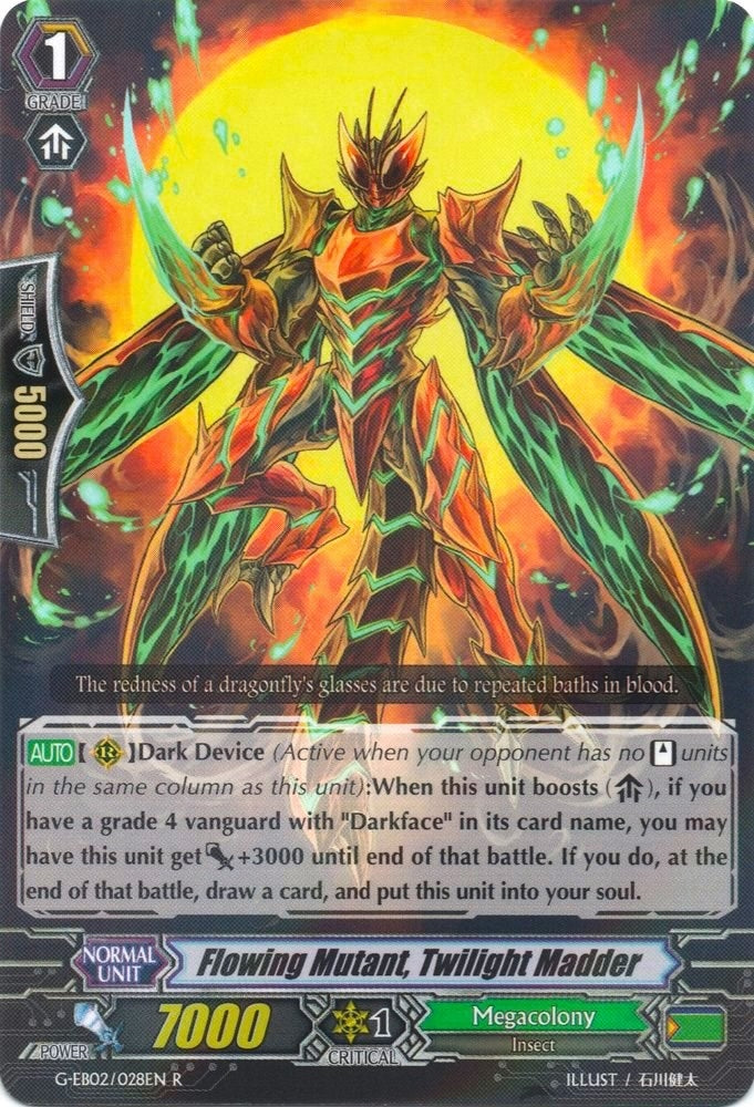 Image for Flowing Mutant, Twilight Madder (G-EB02: The AWAKENING ZOO) (G-EB02/028EN) - Cardfight Vanguard