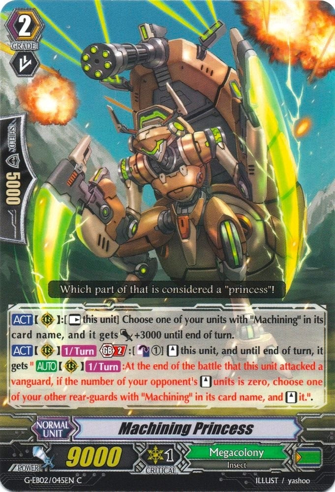 Image for Machining Princess (G-EB02: The AWAKENING ZOO) (G-EB02/045EN) - Cardfight Vanguard