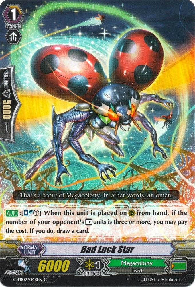 Image for Bad Luck Star (G-EB02: The AWAKENING ZOO) (G-EB02/048EN) - Cardfight Vanguard