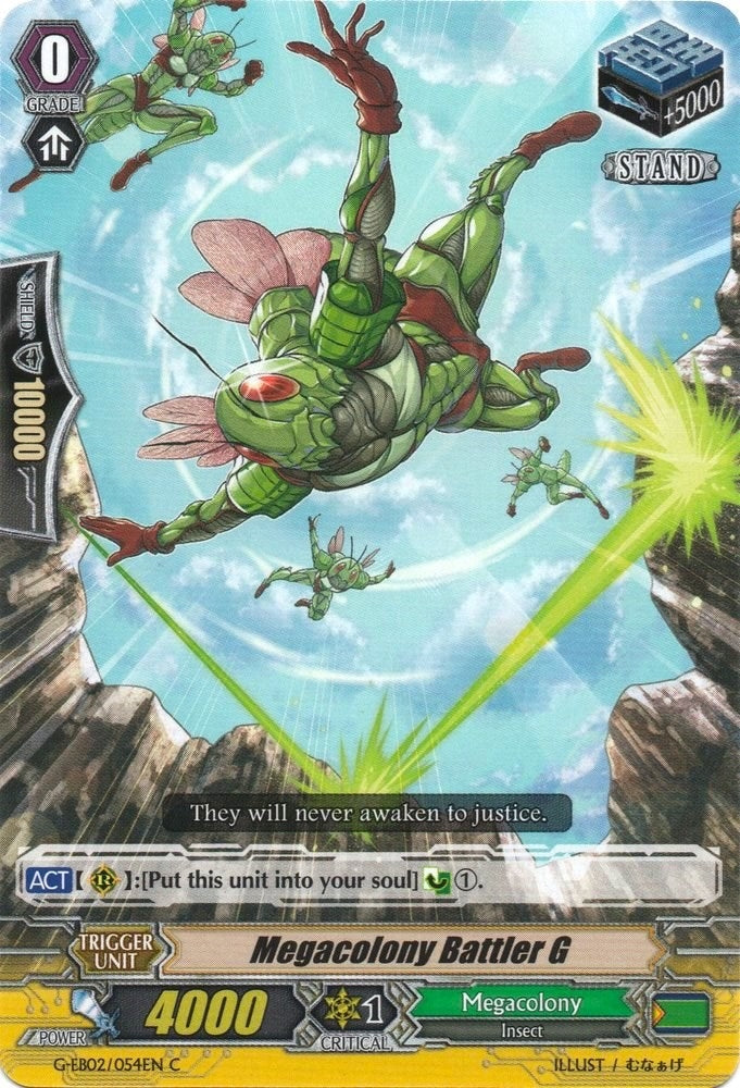 Image for Megacolony Battler G (G-EB02: The AWAKENING ZOO) (G-EB02/054EN) - Cardfight Vanguard