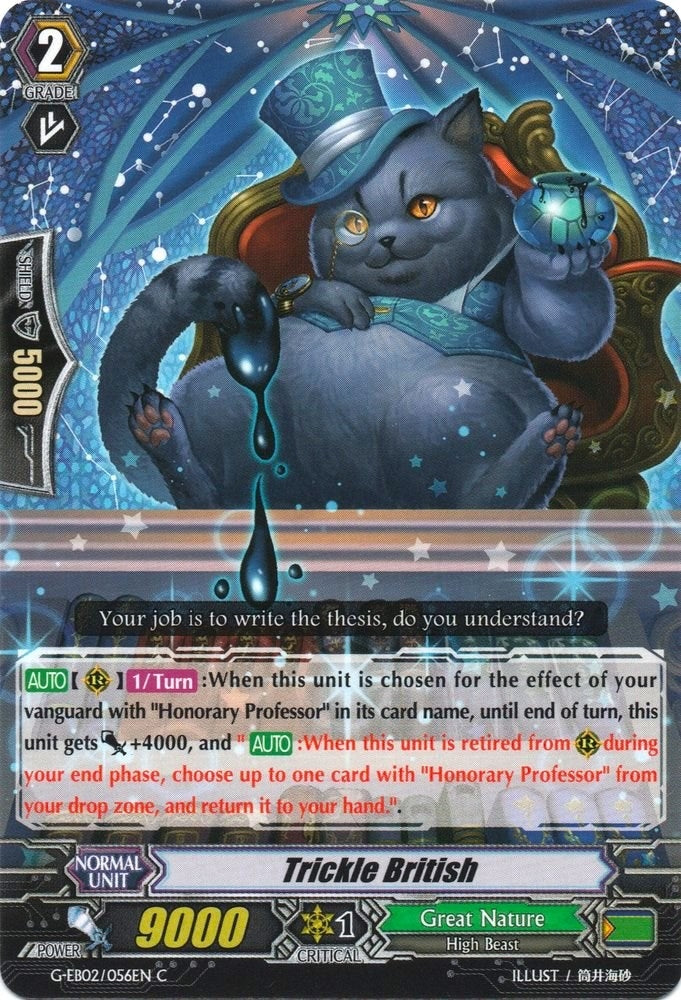 Image for Trickle British (G-EB02: The AWAKENING ZOO) (G-EB02/056EN) - Cardfight Vanguard