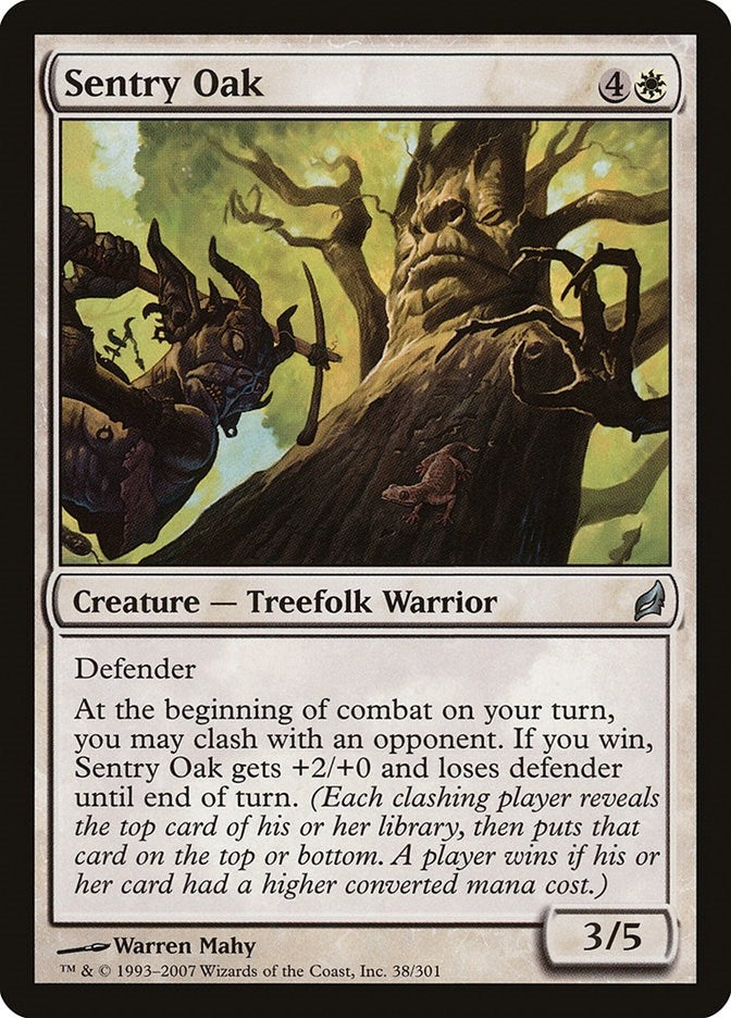 Image for Sentry Oak (Lorwyn) (38) - Magic: The Gathering