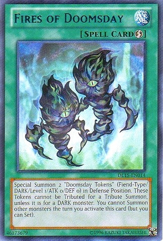 Image for Fires of Doomsday (Blue) (Duelist League Promo) (DL15-EN014) - YuGiOh