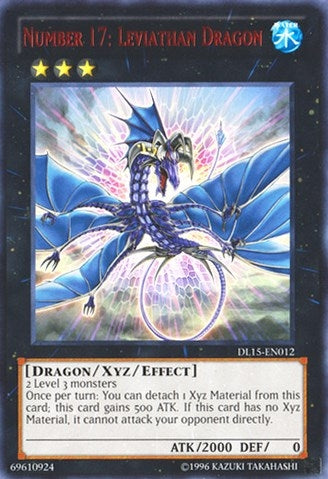 Image for Number 17: Leviathan Dragon (Red) (Duelist League Promo) (DL15-EN012) - YuGiOh