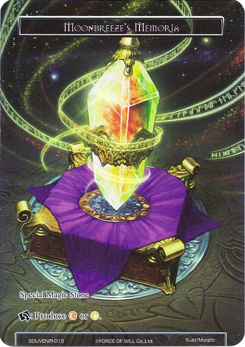 Image for Moonbreeze's Memoria (Promo Cards) (SOUVENIR-015) - Force of Will