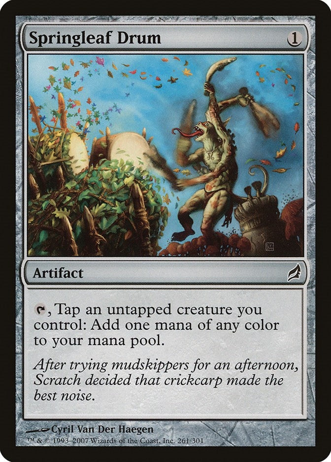 Image for Springleaf Drum (Lorwyn) (261) - Magic: The Gathering