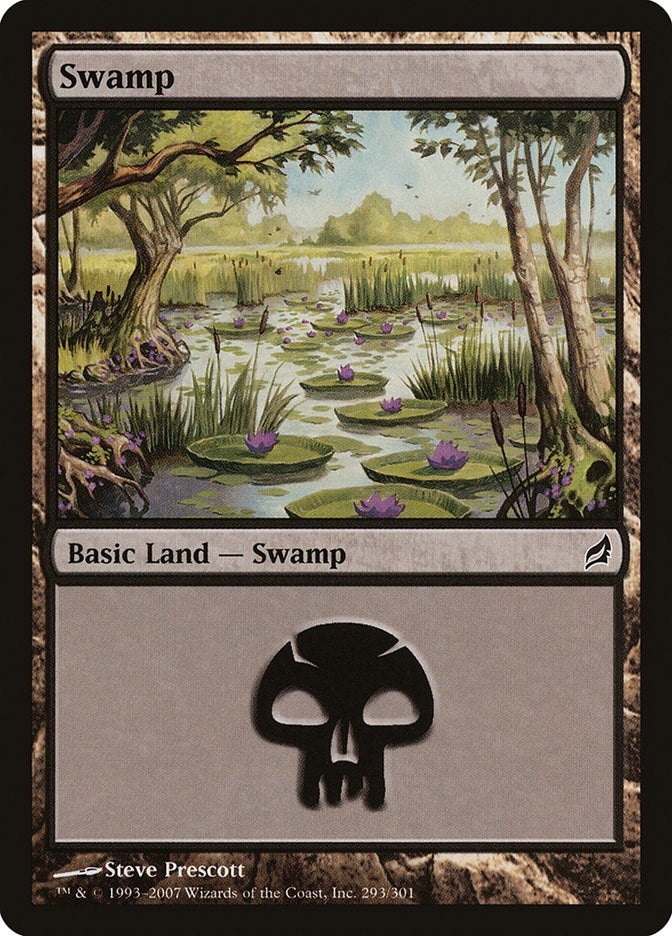 Image for Swamp (293) (Lorwyn) (293) - Magic: The Gathering