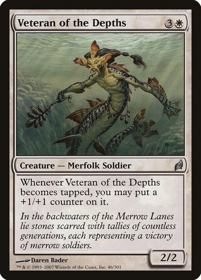 Image for Veteran of the Depths (Lorwyn) (46) - Magic: The Gathering