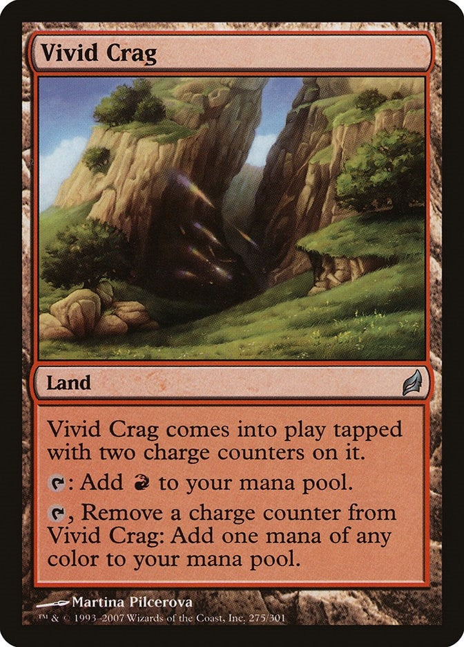 Image for Vivid Crag (Lorwyn) (275) - Magic: The Gathering