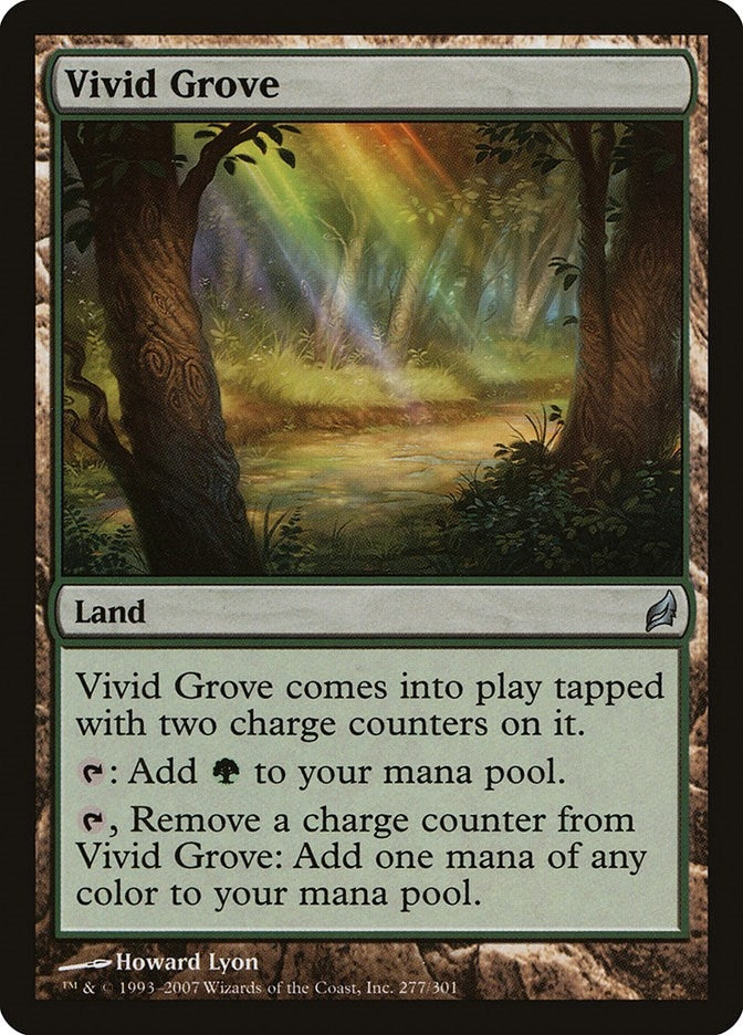 Image for Vivid Grove (Lorwyn) (277) - Magic: The Gathering