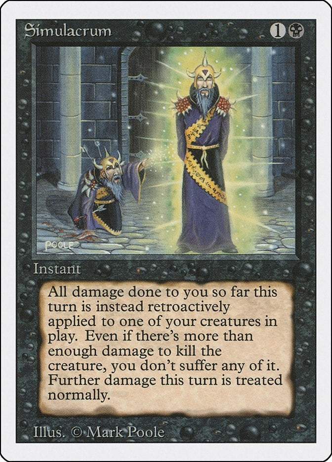 Image for Simulacrum (Revised Edition) - Magic: The Gathering