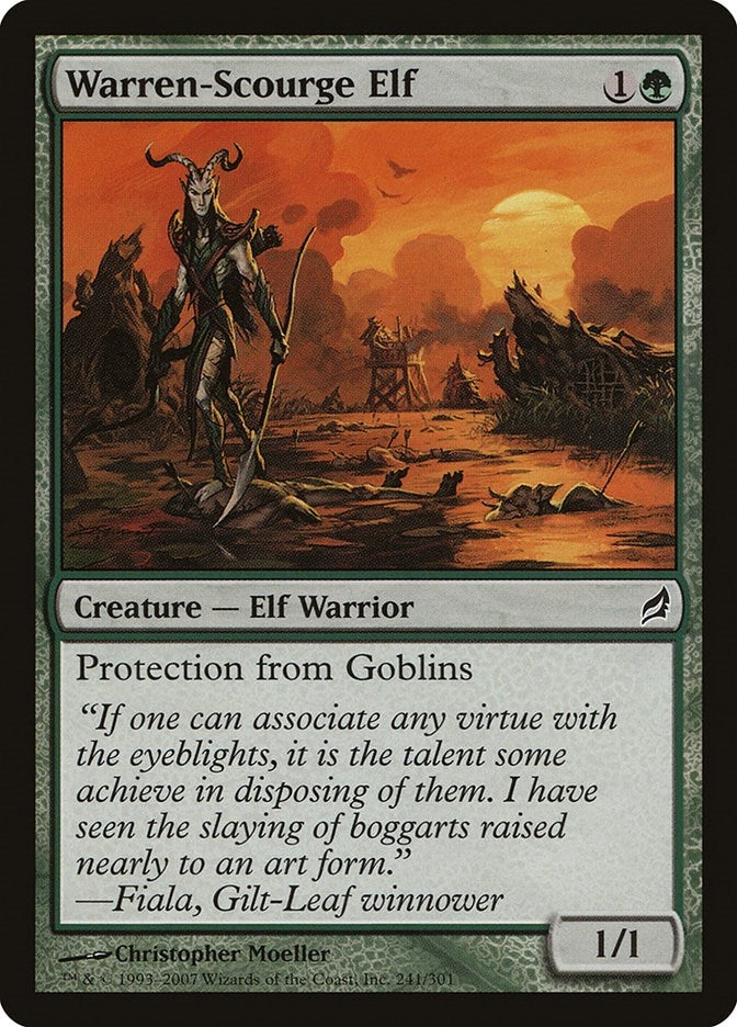 Image for Warren-Scourge Elf (Lorwyn) (241) - Magic: The Gathering