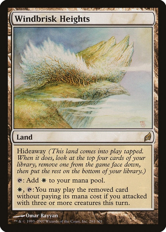 Image for Windbrisk Heights (Lorwyn) (281) - Magic: The Gathering