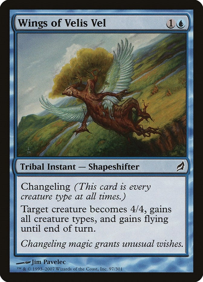Image for Wings of Velis Vel (Lorwyn) (97) - Magic: The Gathering