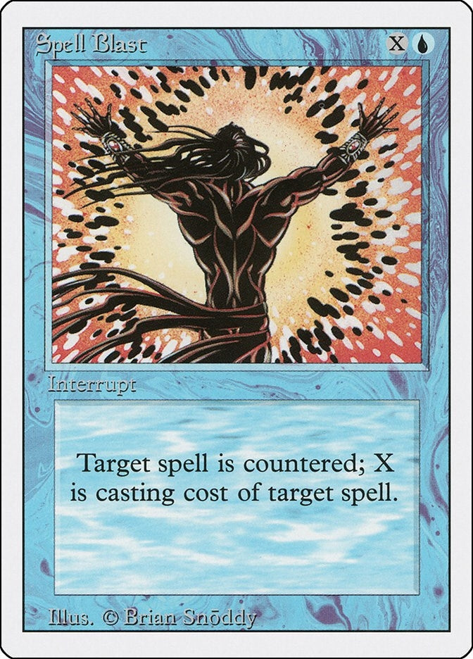 Image for Spell Blast (Revised Edition) - Magic: The Gathering