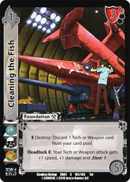 Image for Cleaning the Fish (Cowboy Bebop) (101) - UniVersus