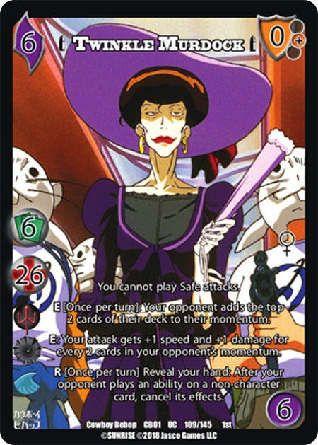 Image for Twinkle Murdock (Cowboy Bebop) (109) - UniVersus