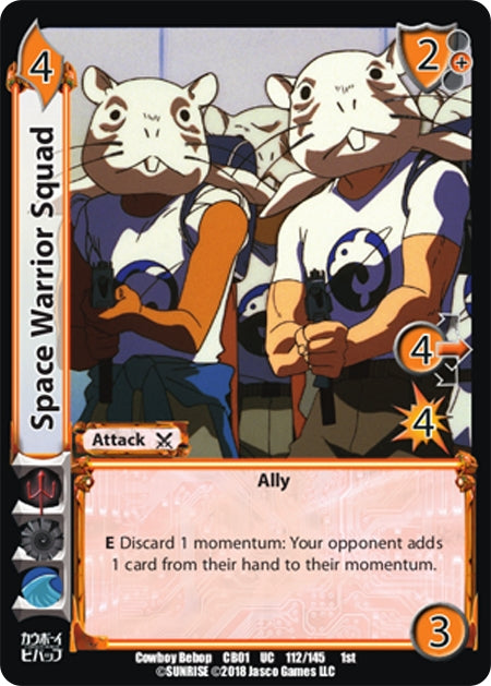 Image for Space Warrior Squad (Cowboy Bebop) (112) - UniVersus