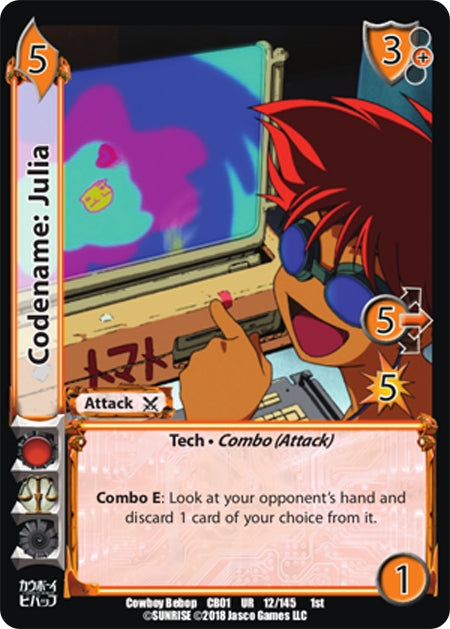 Image for Codename: Julia (Cowboy Bebop) (12) - UniVersus