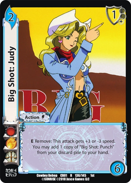 Image for Big Shot: Judy (Cowboy Bebop) (136) - UniVersus