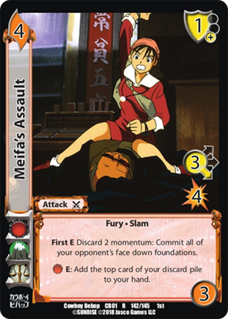 Image for Meifa's Assault (Cowboy Bebop) (142) - UniVersus