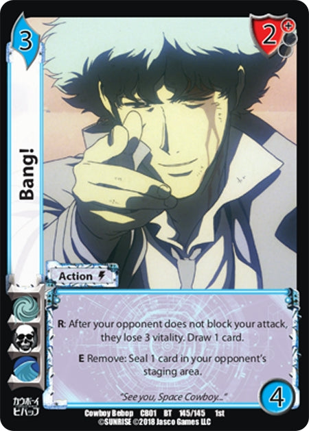Image for Bang! (Cowboy Bebop) (145) - UniVersus