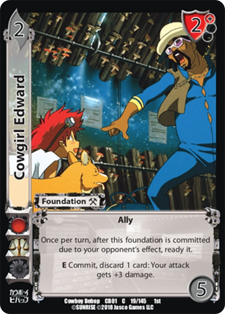 Image for Cowgirl Edward (Cowboy Bebop) (19) - UniVersus