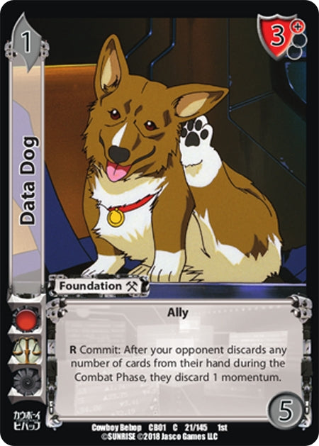 Image for Data Dog (Cowboy Bebop) (21) - UniVersus
