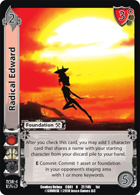 Image for Radical Edward (Cowboy Bebop) (27) - UniVersus