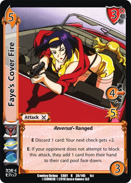 Image for Faye's Cover Fire (Cowboy Bebop) (30) - UniVersus